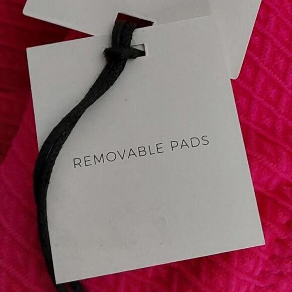 Textured Longline Wrap Front Triangle Bikini Top | Shade & Shore | Small - Picture 11 of 12